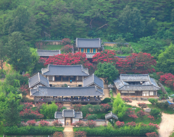 병산서원의 여름
