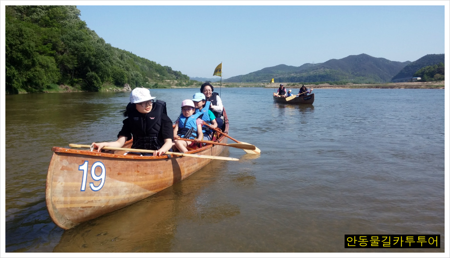 [사진]낙동강 우든카투투어(안동물길카누투어)