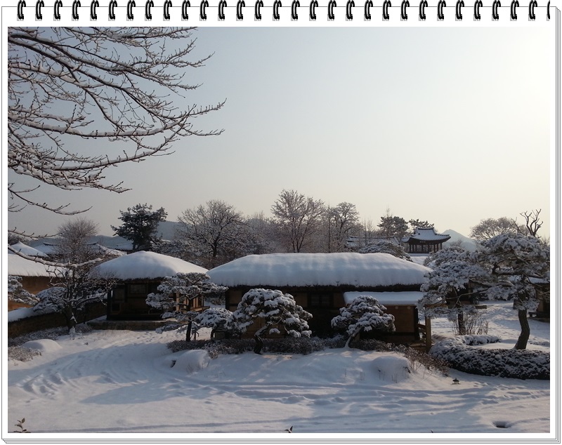 2013년 새해 첫날 설경