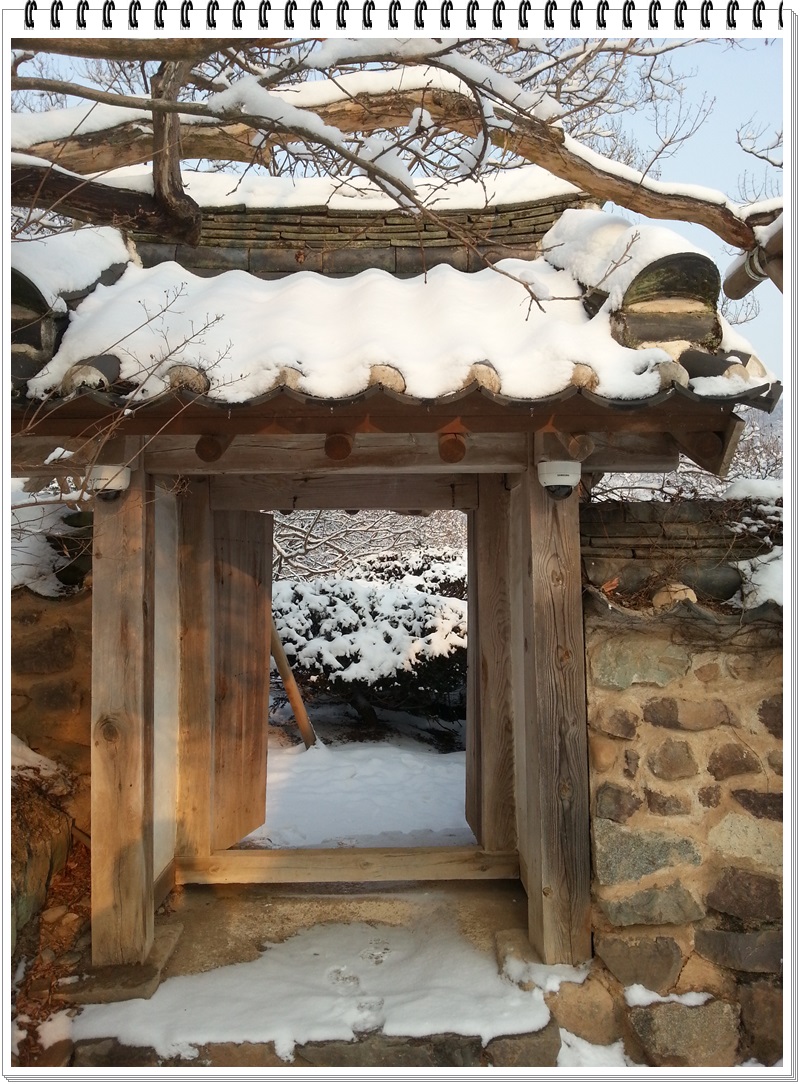 2013년 새해 첫날 설경