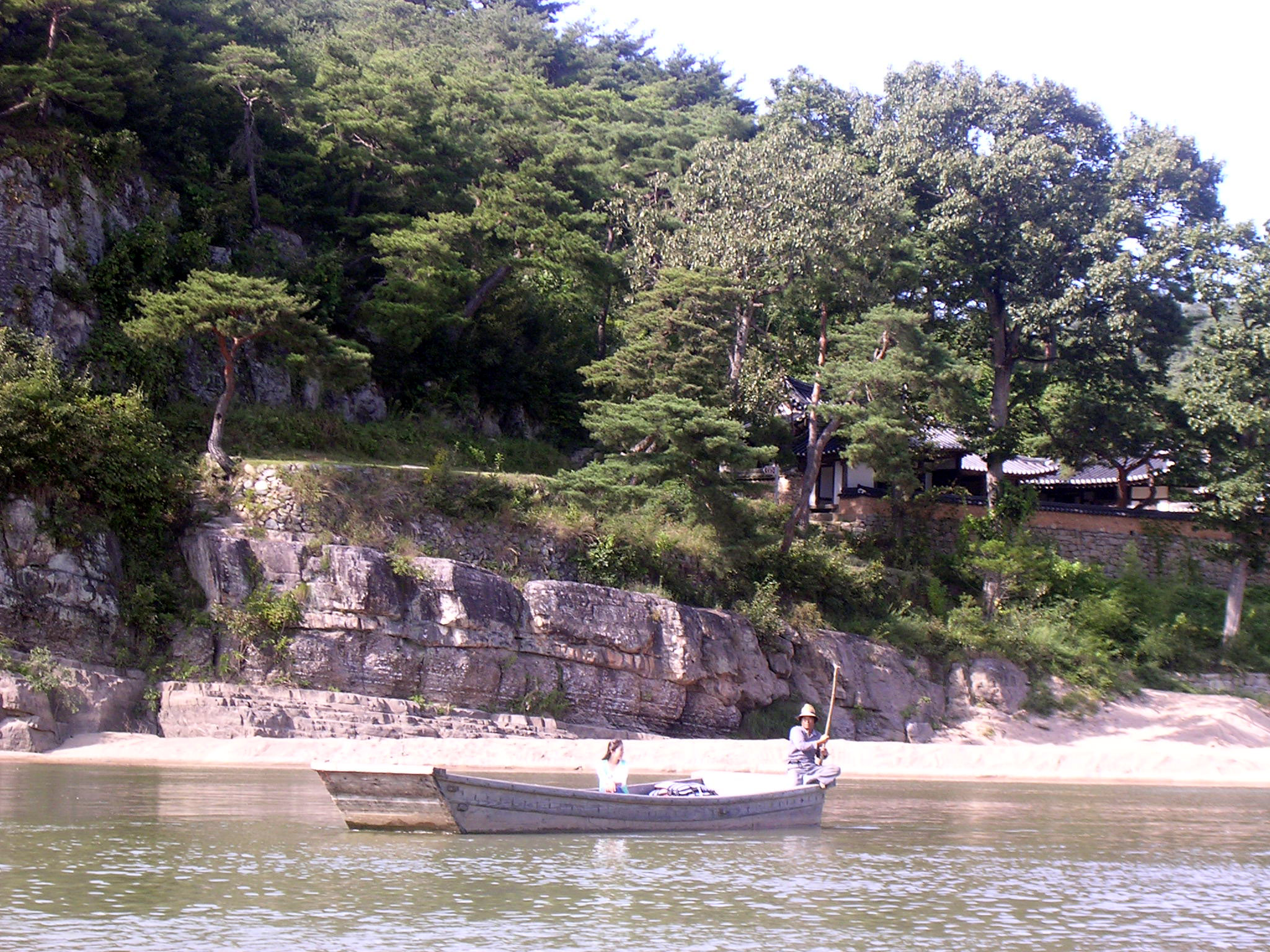 하회마을 나룻배 타보세요~