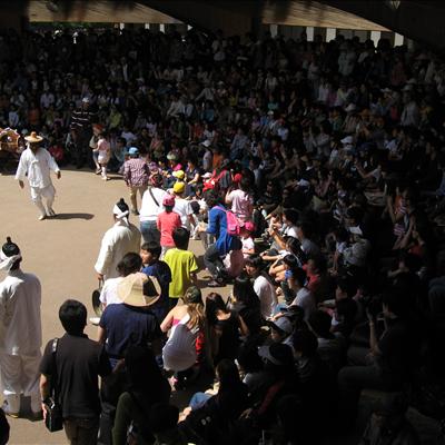 2012년 하회별신굿탈놀이 상설공연 안내 첫번째 사진
