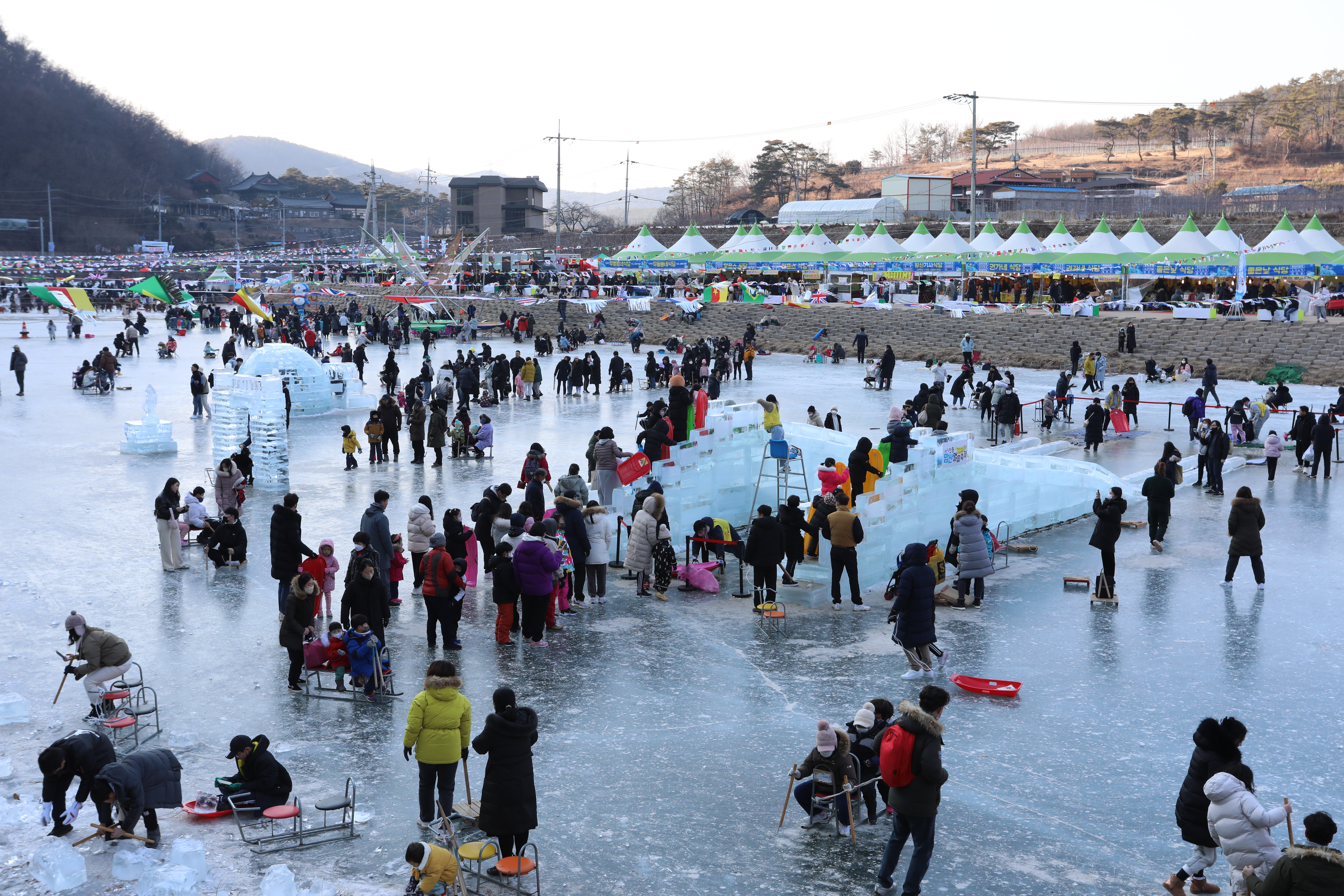 암산얼음축제